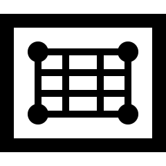 icon of a mesh wire frame